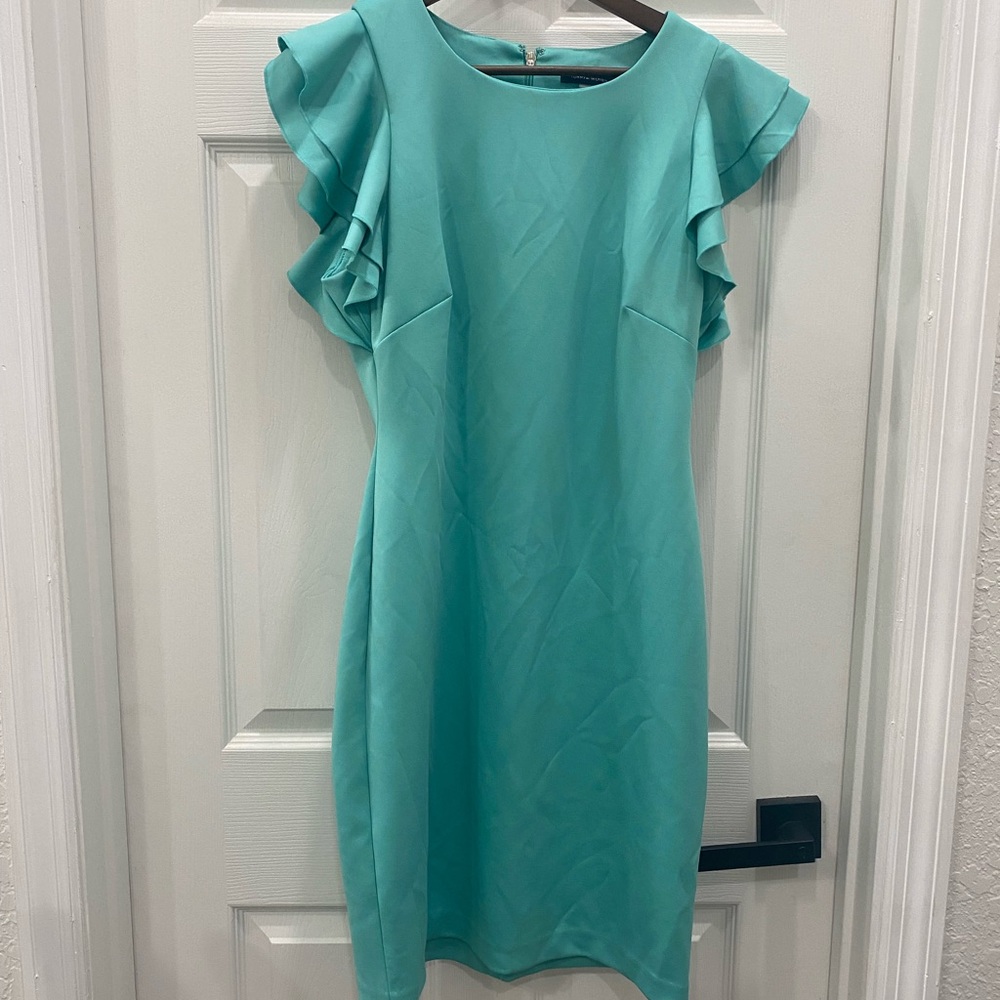 Teal Bodycon Tommy Hilfiger dress